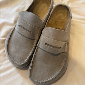 Birkenstock Naples Wrapped in Taupe